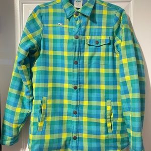Foursquare Outerwear Flannel Size Small Multicolor